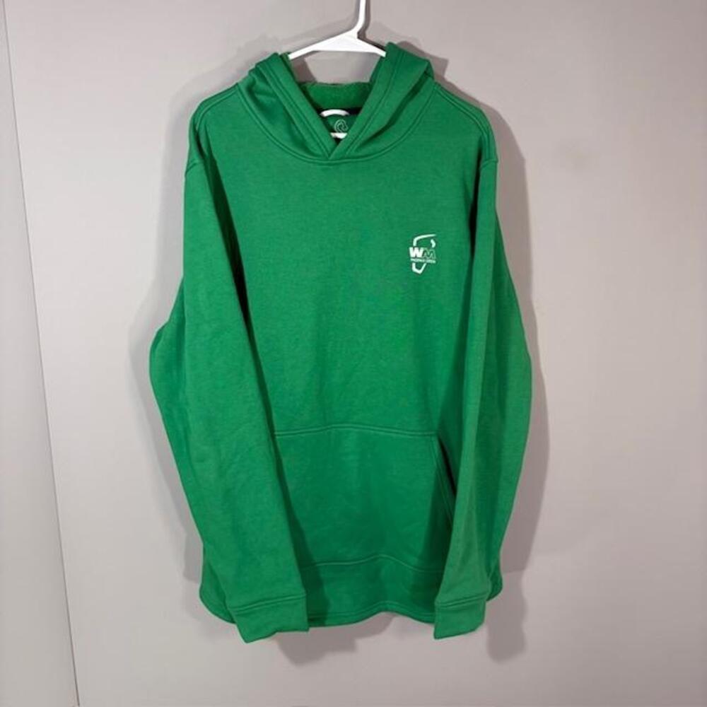 Swannies Hoodie Mens XL Green WM Phoenix Open Peoples Open Pullover Fleece Golf